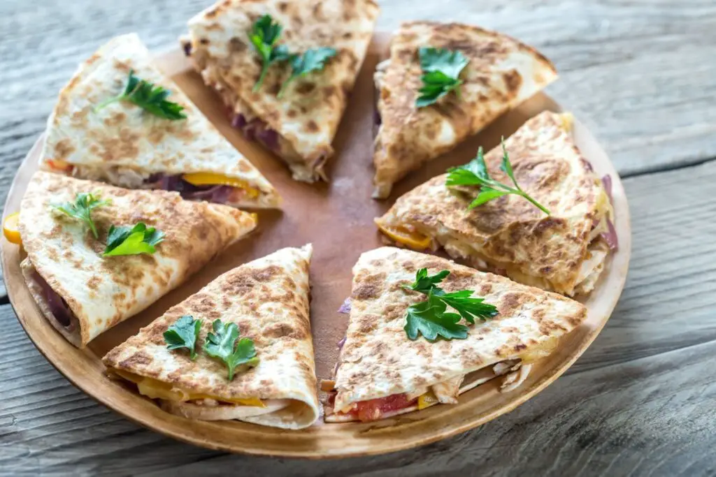 black bean quesadillas