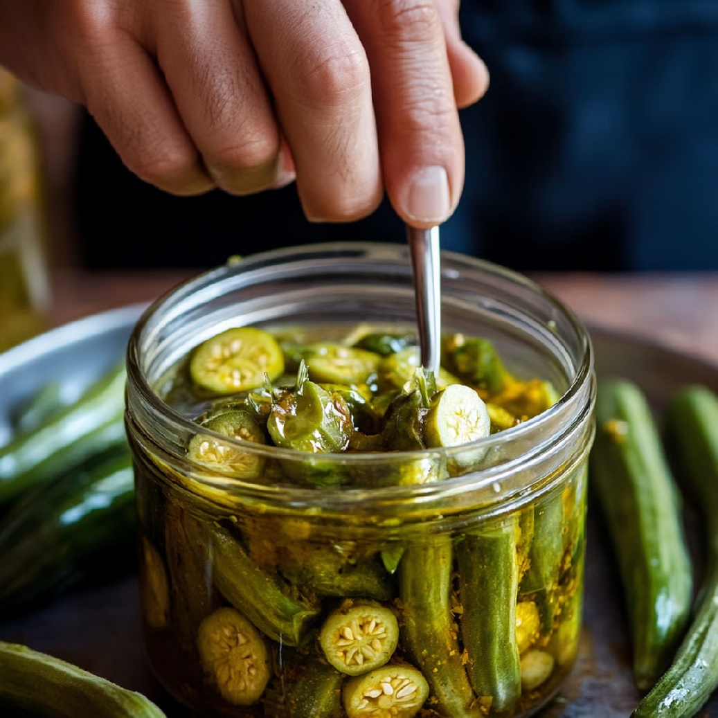 Quick Pickled Okra Recipe