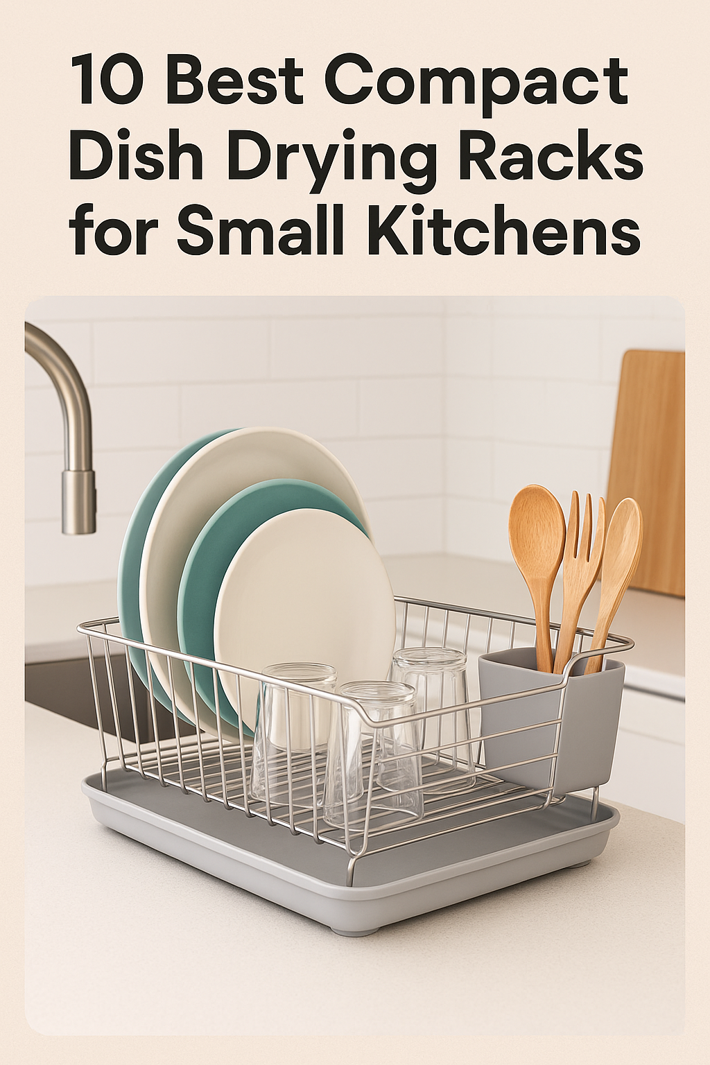 10 Best Compact Dish Drying Racks for Small Kitchens and Space Saving