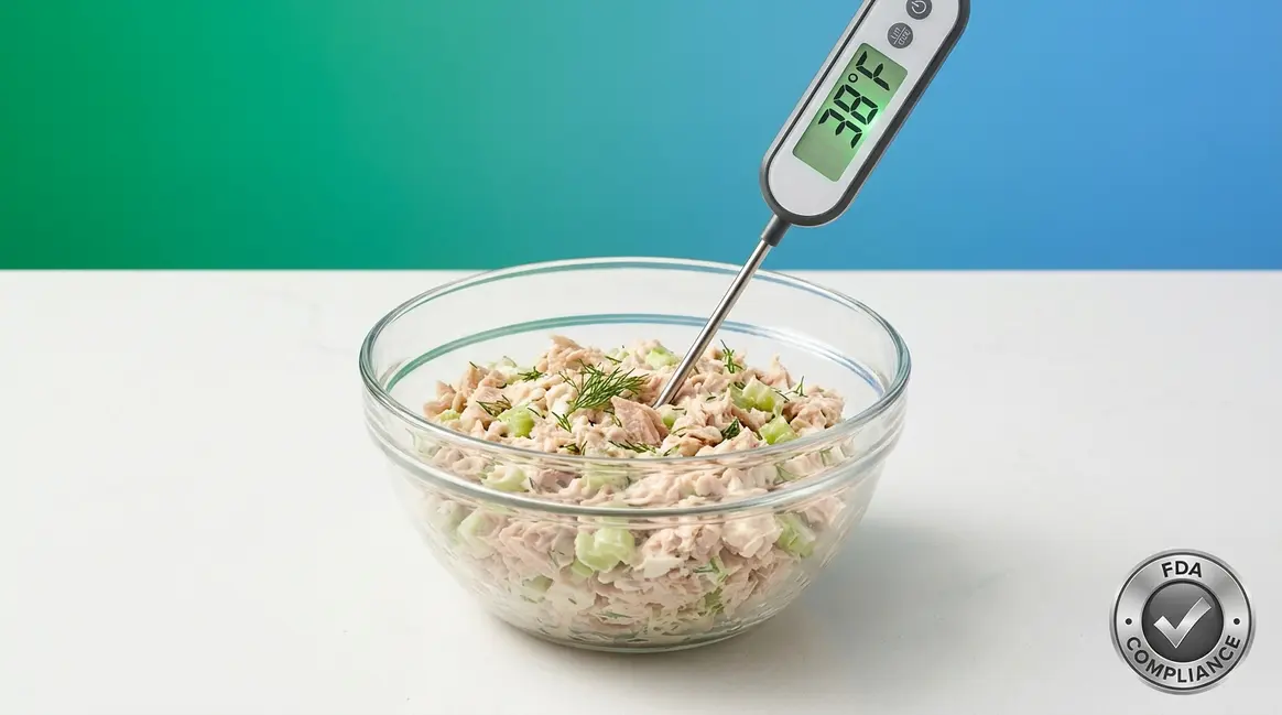 Cold Holding Temperature for Tuna Salad: FDA 41°F Rule