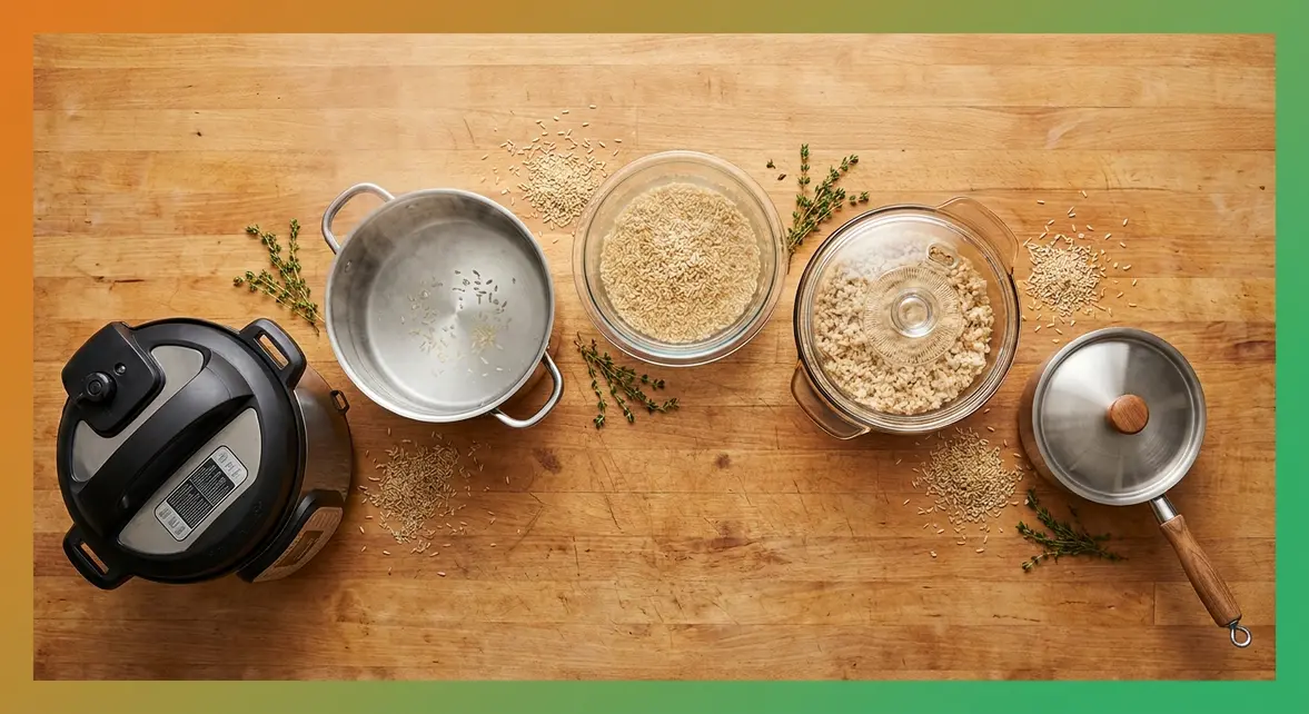 How to Cook Brown Rice Quickly: 4 Fast Methods (2026)