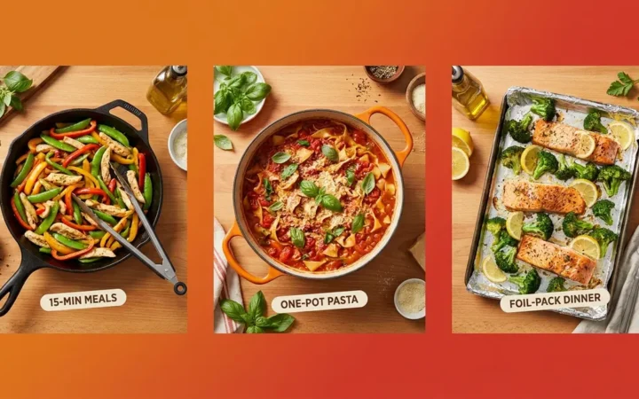 25 Quick Dinner Recipes Ready in 30 Minutes or Less