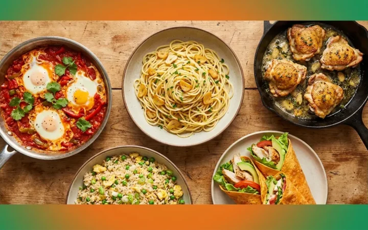 25 Simple Quick Meals to Cook in Under 15 Minutes